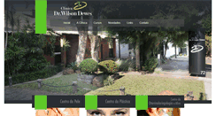 Desktop Screenshot of clinicadewes.com.br